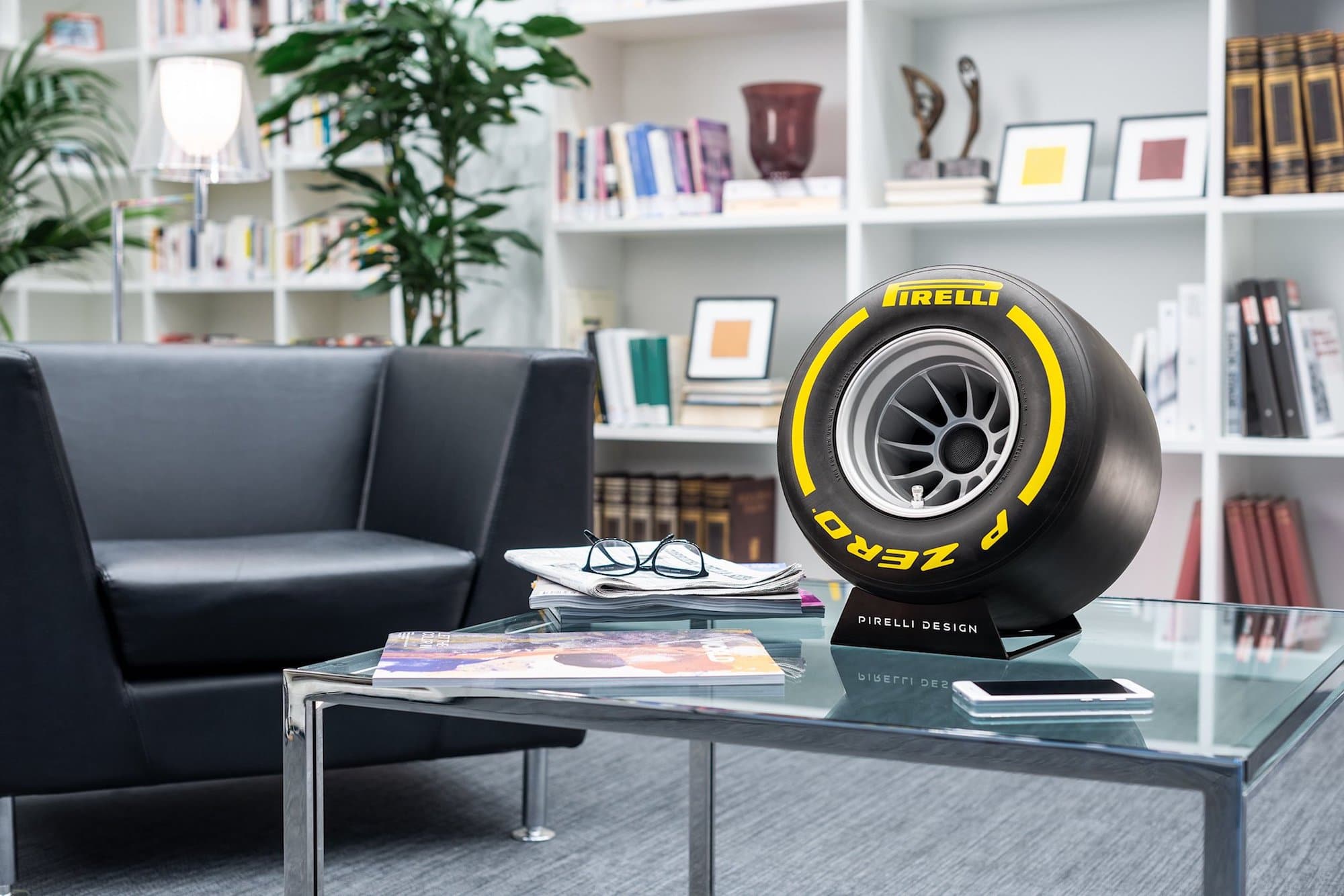 Bluetooth Speaker P Zero Sound by Pirelli Design and IXOOST featured