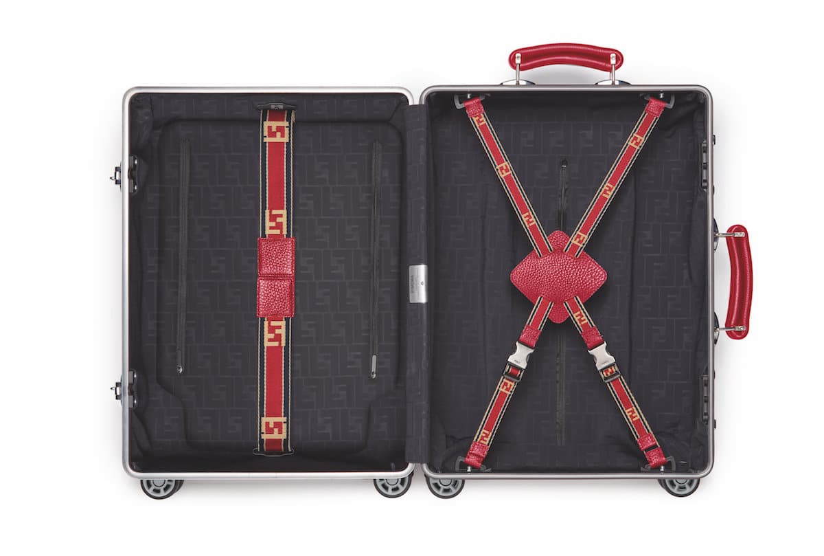 Rimowa x Fendi Trolley Red 02