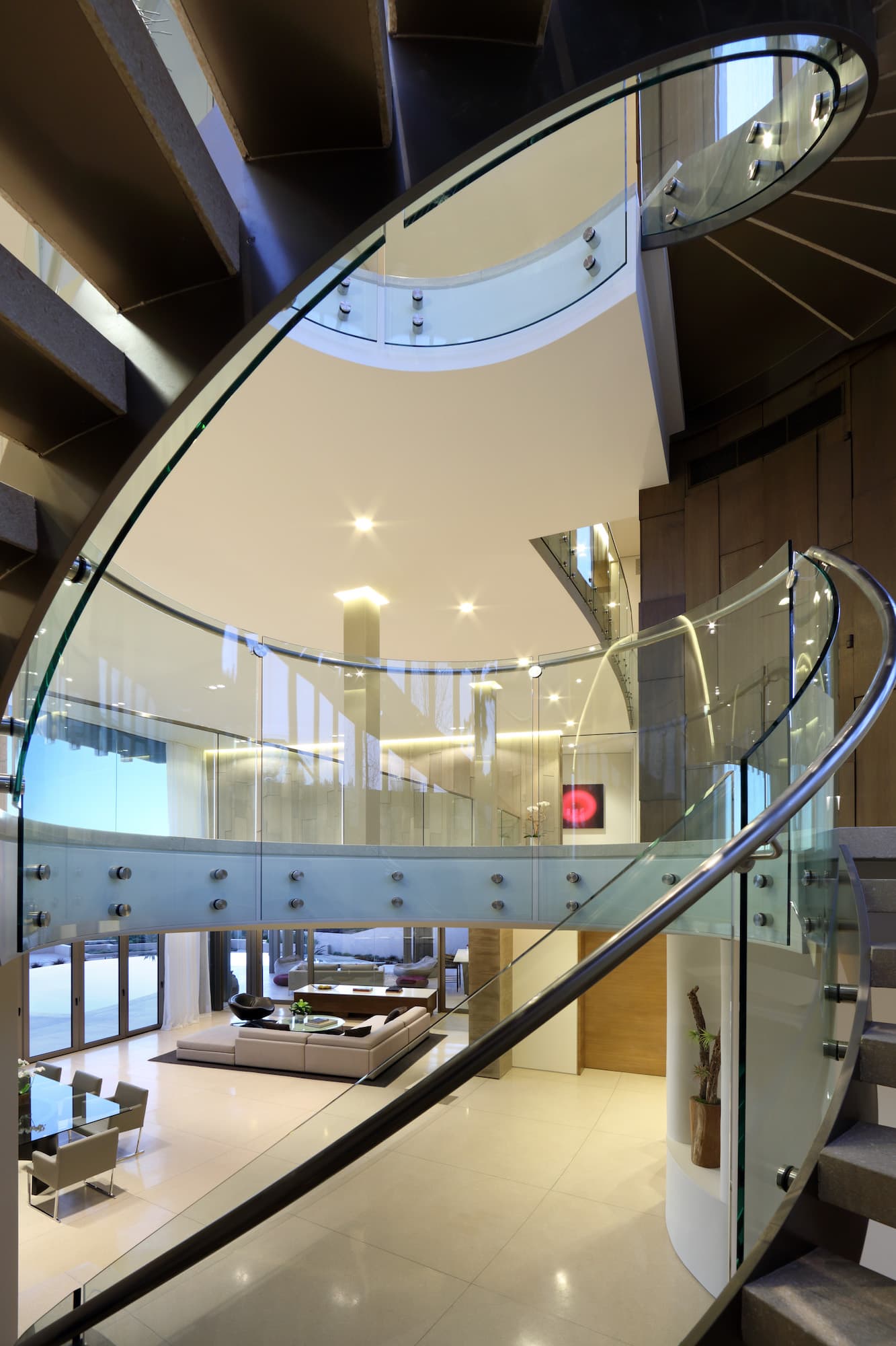 Collingwood Residence by Landry Design Group Living Room Stairs