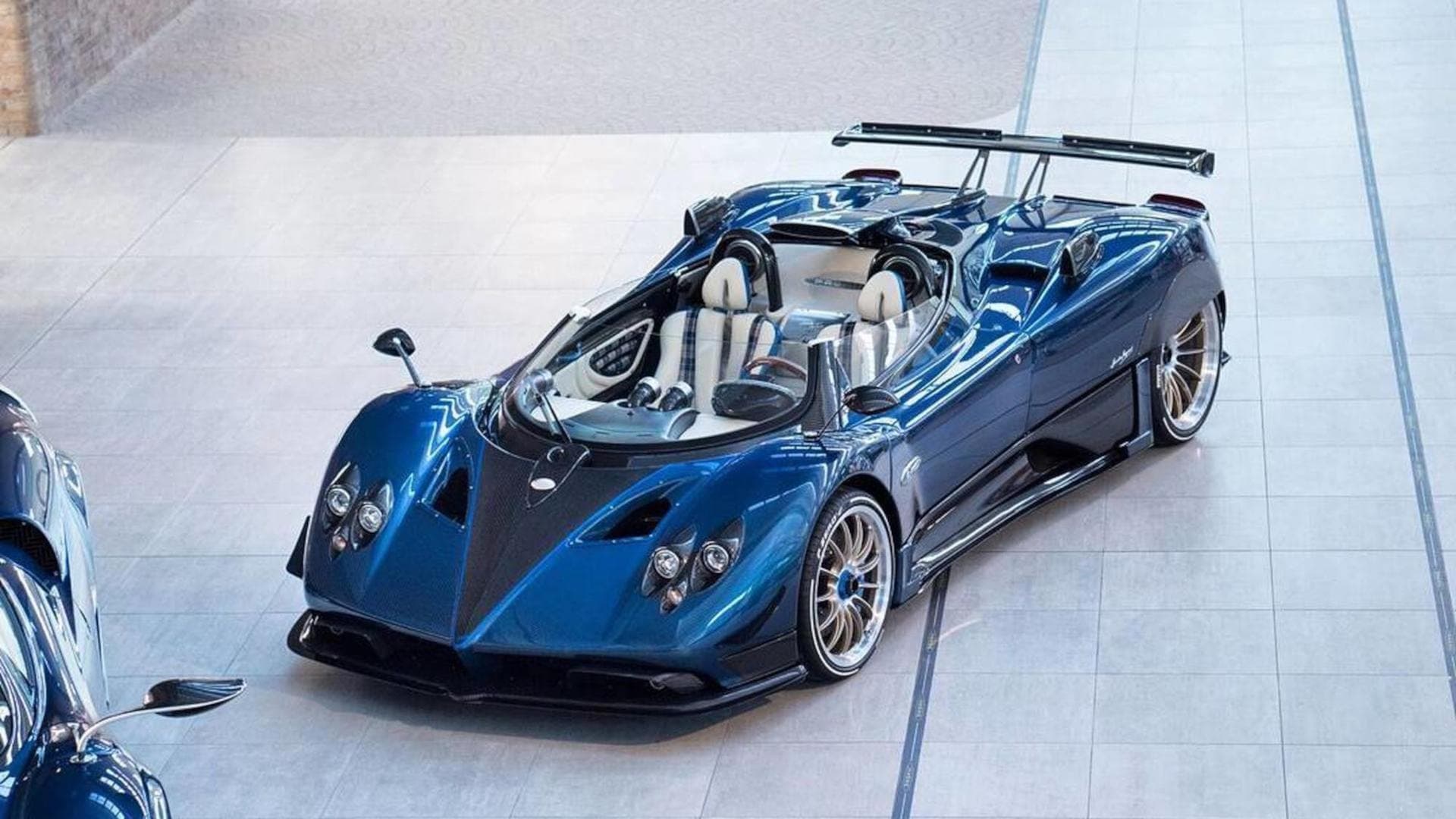 Pagani Zonda HP Barchetta Diagonal View