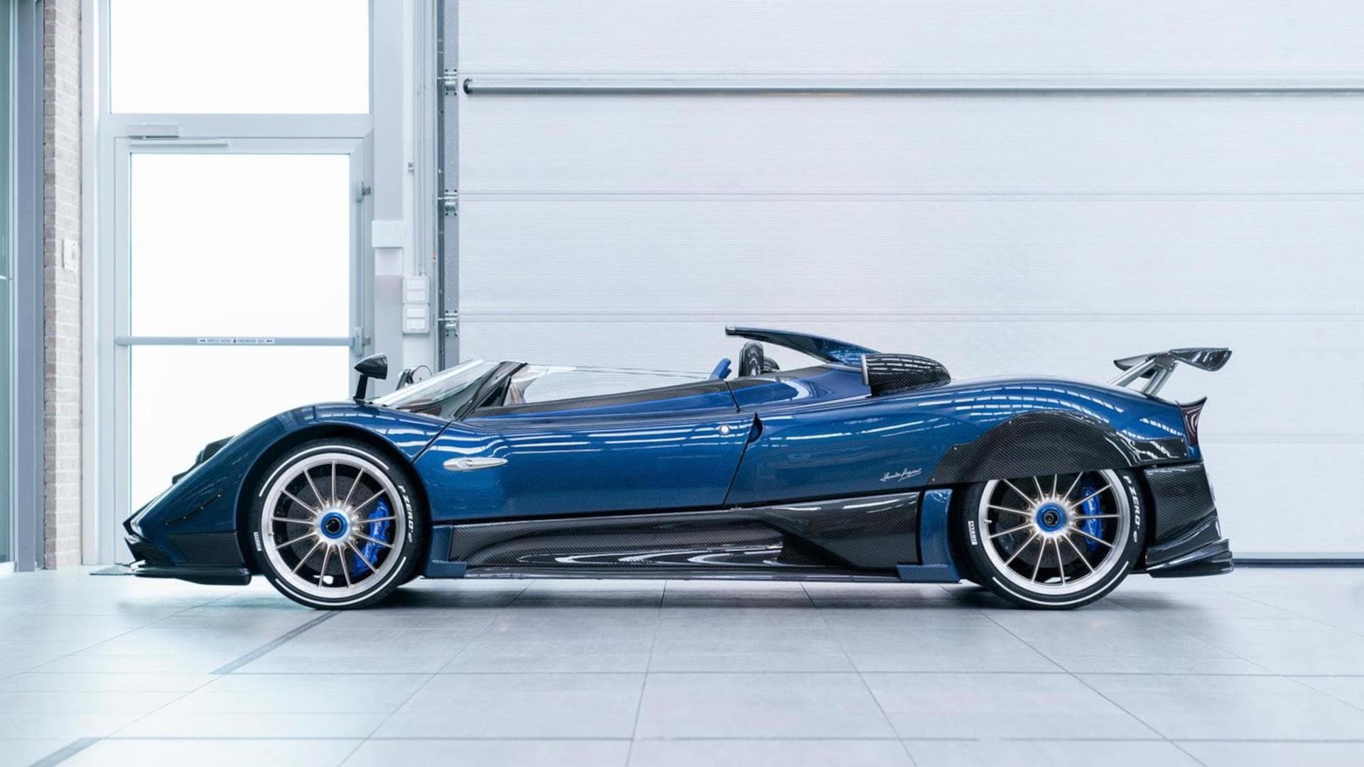Pagani Zonda HP Barchetta Side View