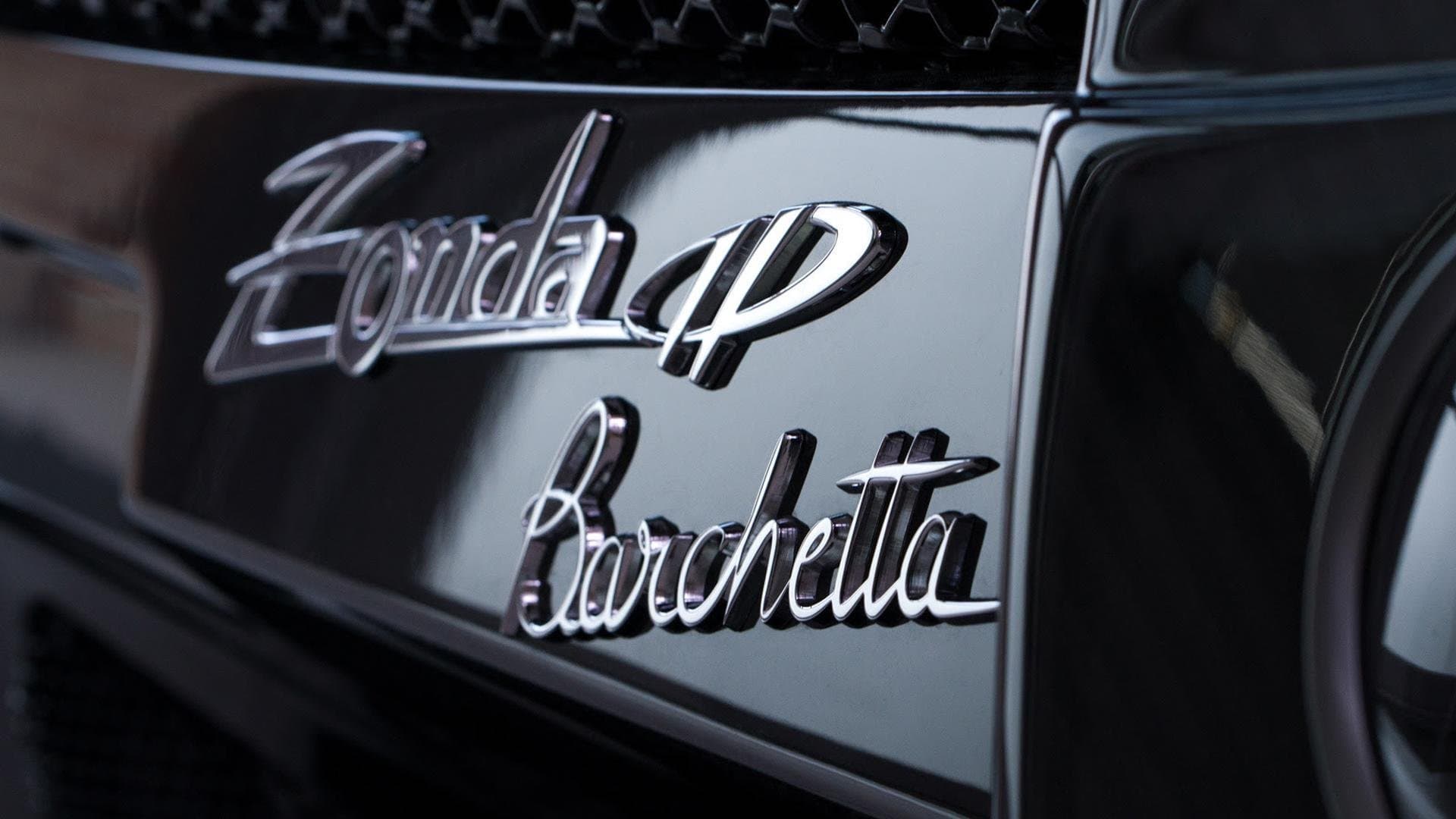 Pagani Zonda HP Barchetta Emblem