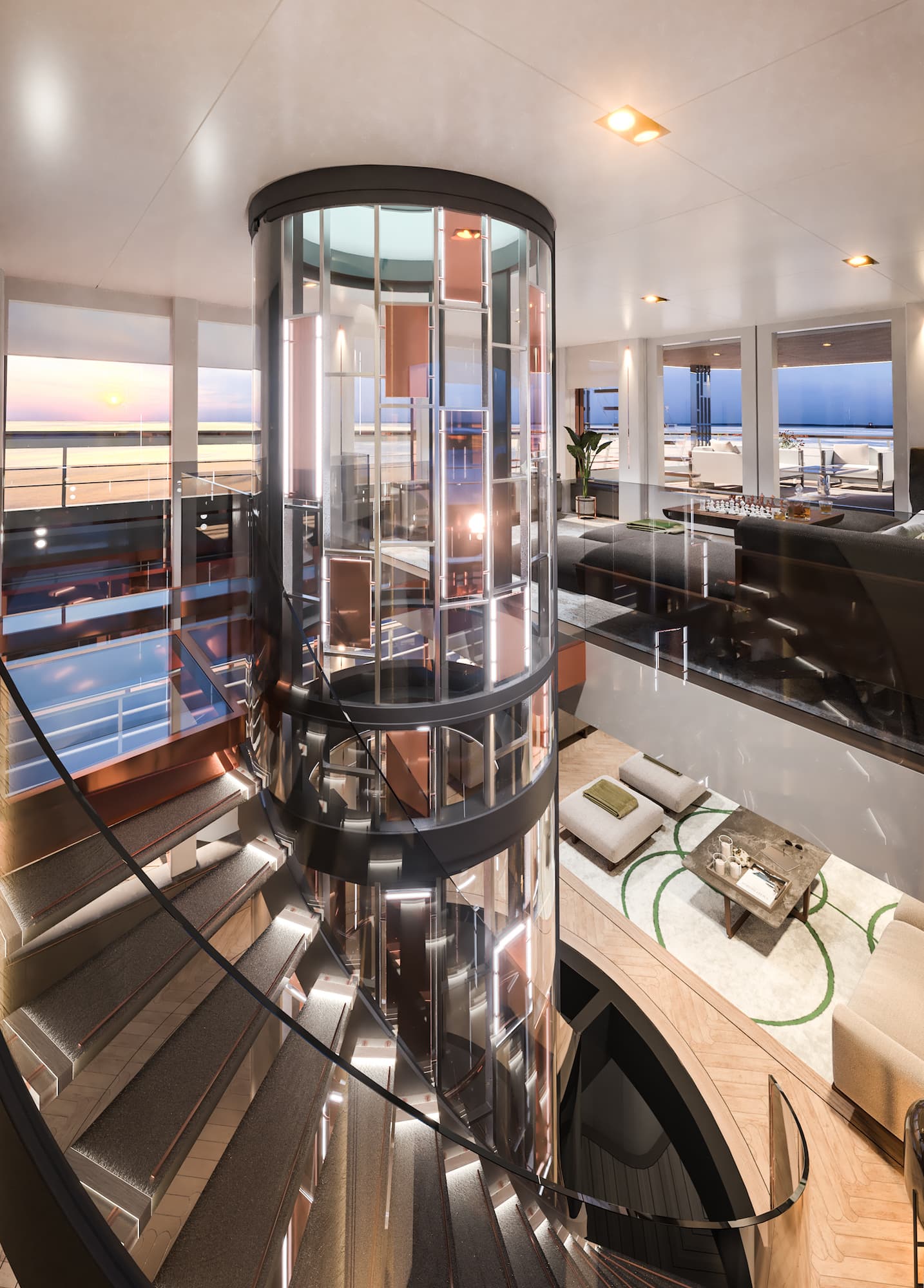 Vripack Yacht Maharani Elevator