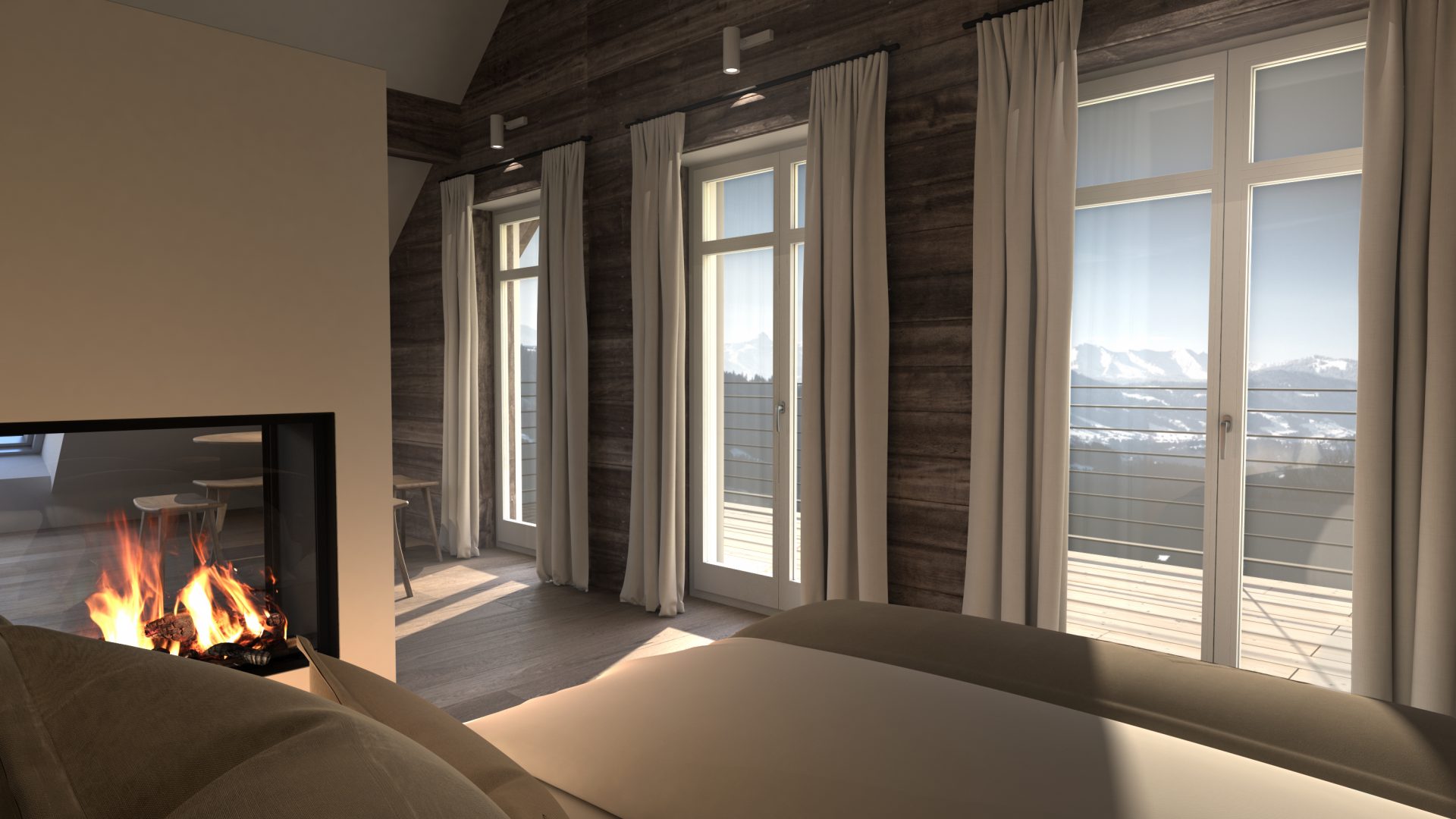 Vom Schulhaus zum Boutique Hotel: Die Alpenloge 4