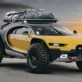 Wenn Bugatti zu überraschen weiß: Der Chiron 4x4 als Off-Roader