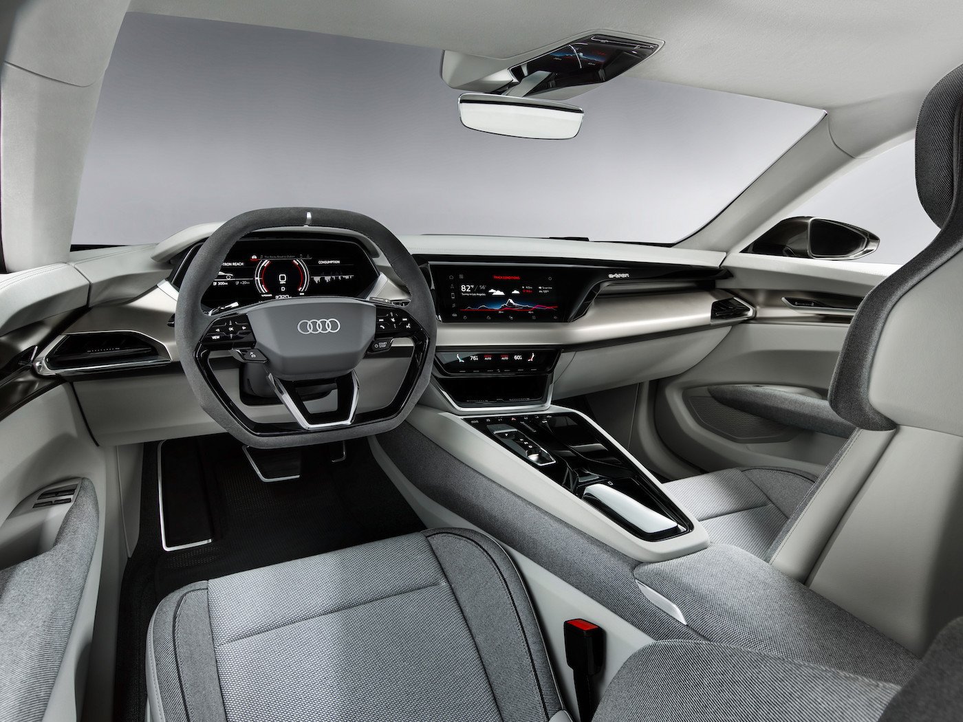 Audi introduces the e-tron GT concept: The all-electric 590 hp sedan 7