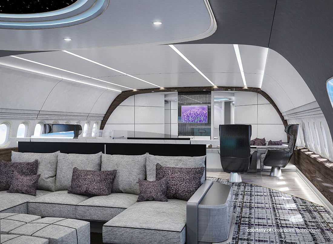 Der neue $400 Millionen Dollar Luxusliner: BBJ 777X Private Jet 2
