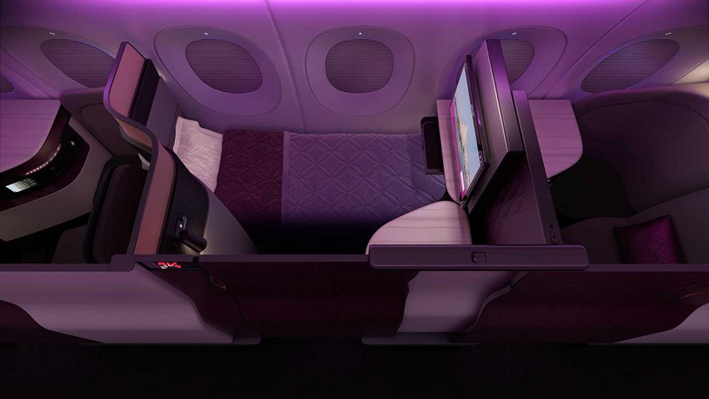 Die neuen Qatar Airways „Q-Suites“ in der Business Class 5