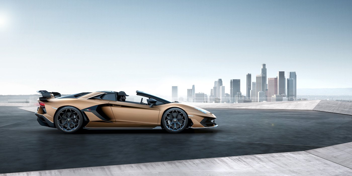Oben ohne mit 350 km/h: Lamborghini präsentiert den Aventador SVJ Roadster in Genf 2