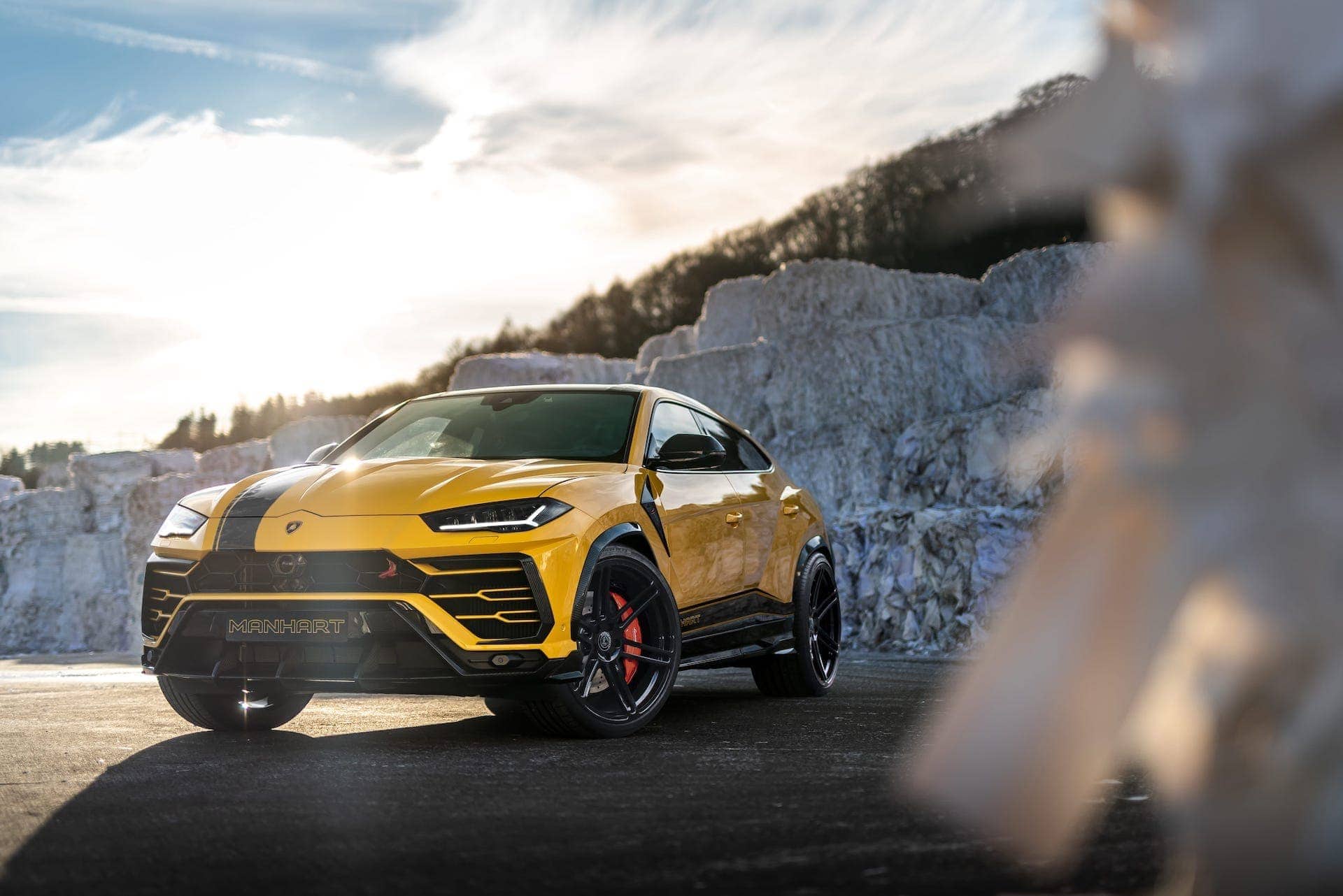 Extra böse: Der Lamborghini Urus von Manhart Performance 1