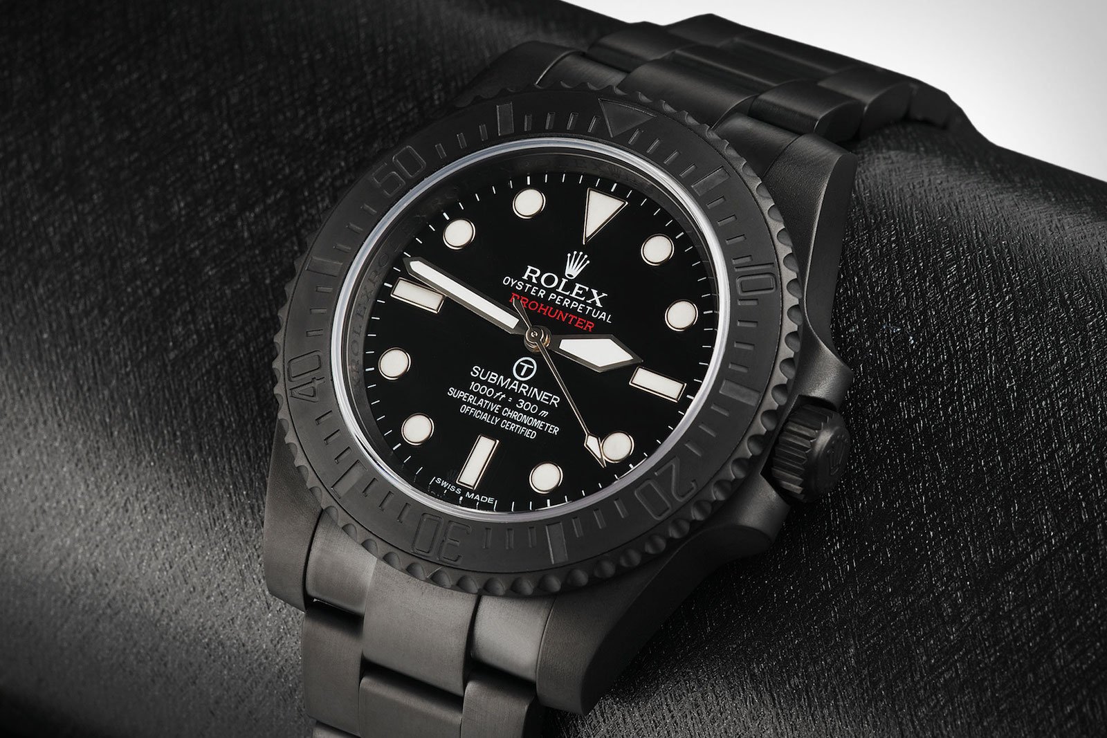 Limited to Only 100 Pieces: The Pro Hunter Rolex Submariner Military Watch 3
