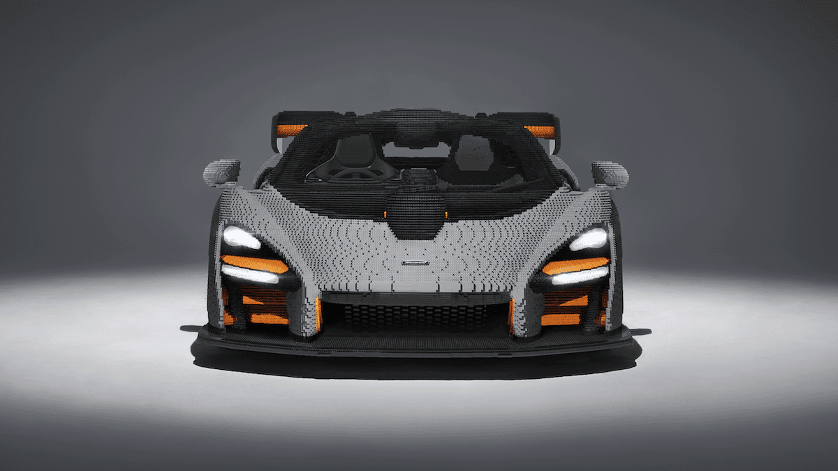 Lego baut einen McLaren Senna aus Legosteinen nach 4