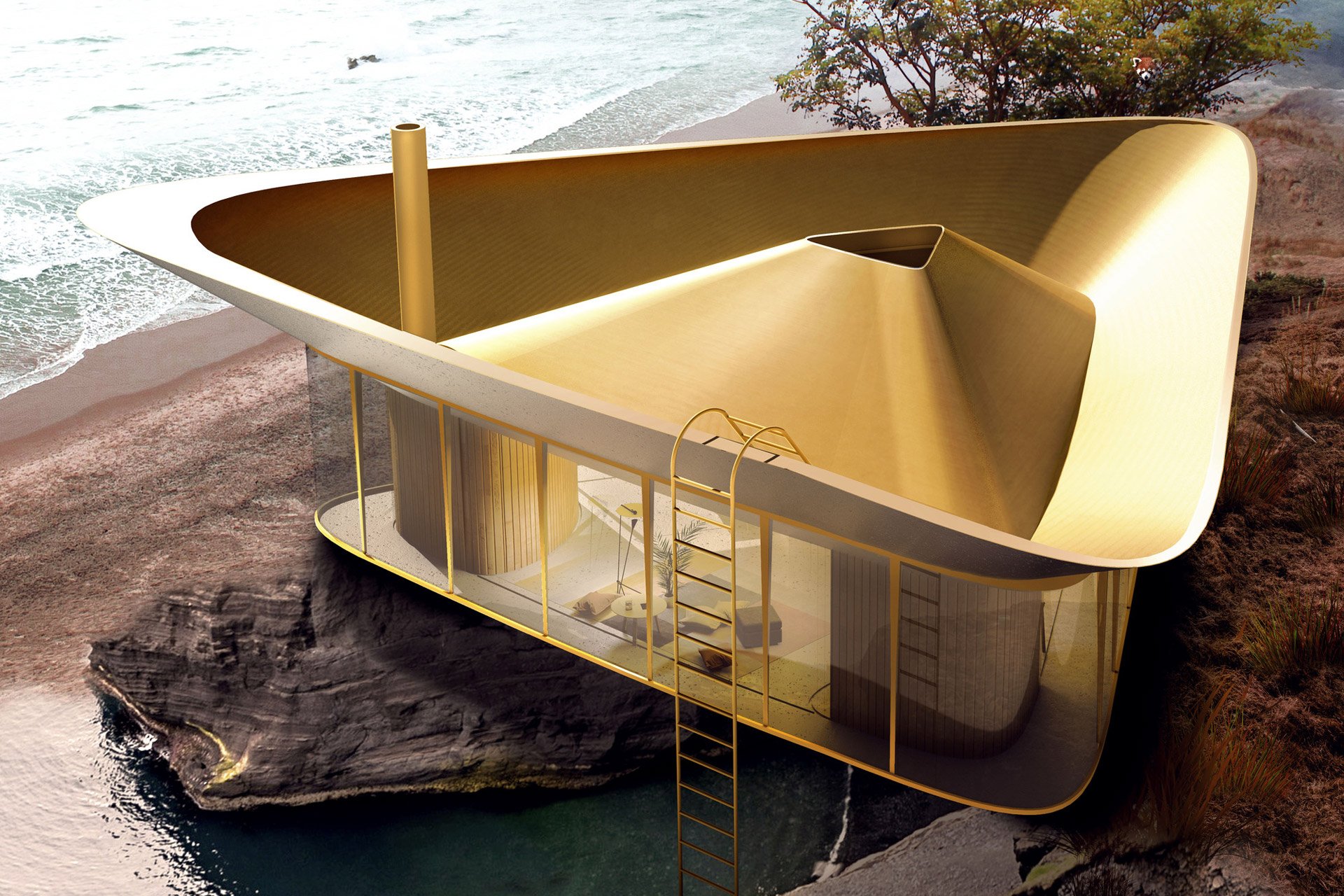 Rooftop Pool mal anders: Das Anti-Reality Summer House Konzept 2