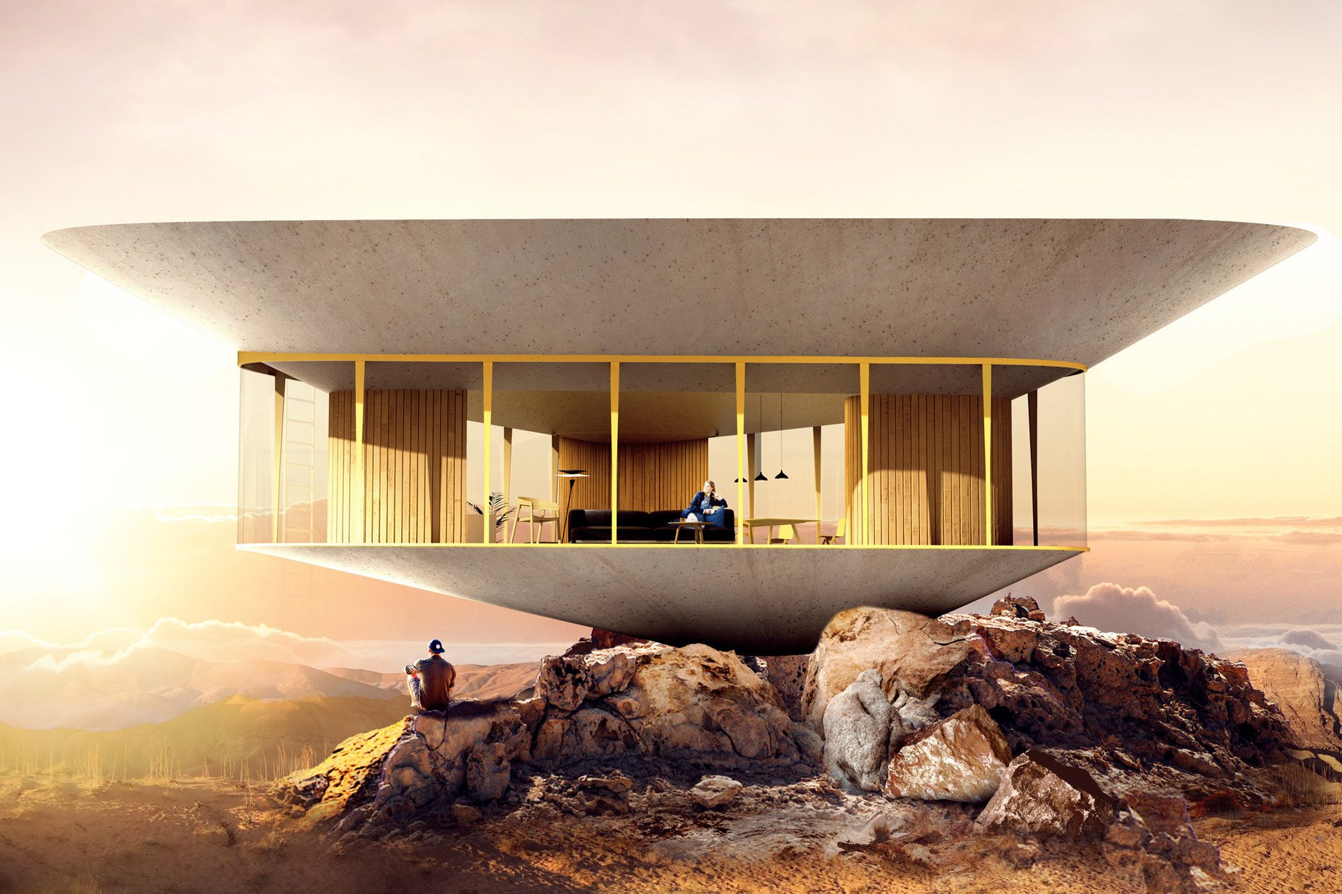 Rooftop Pool mal anders: Das Anti-Reality Summer House Konzept 4