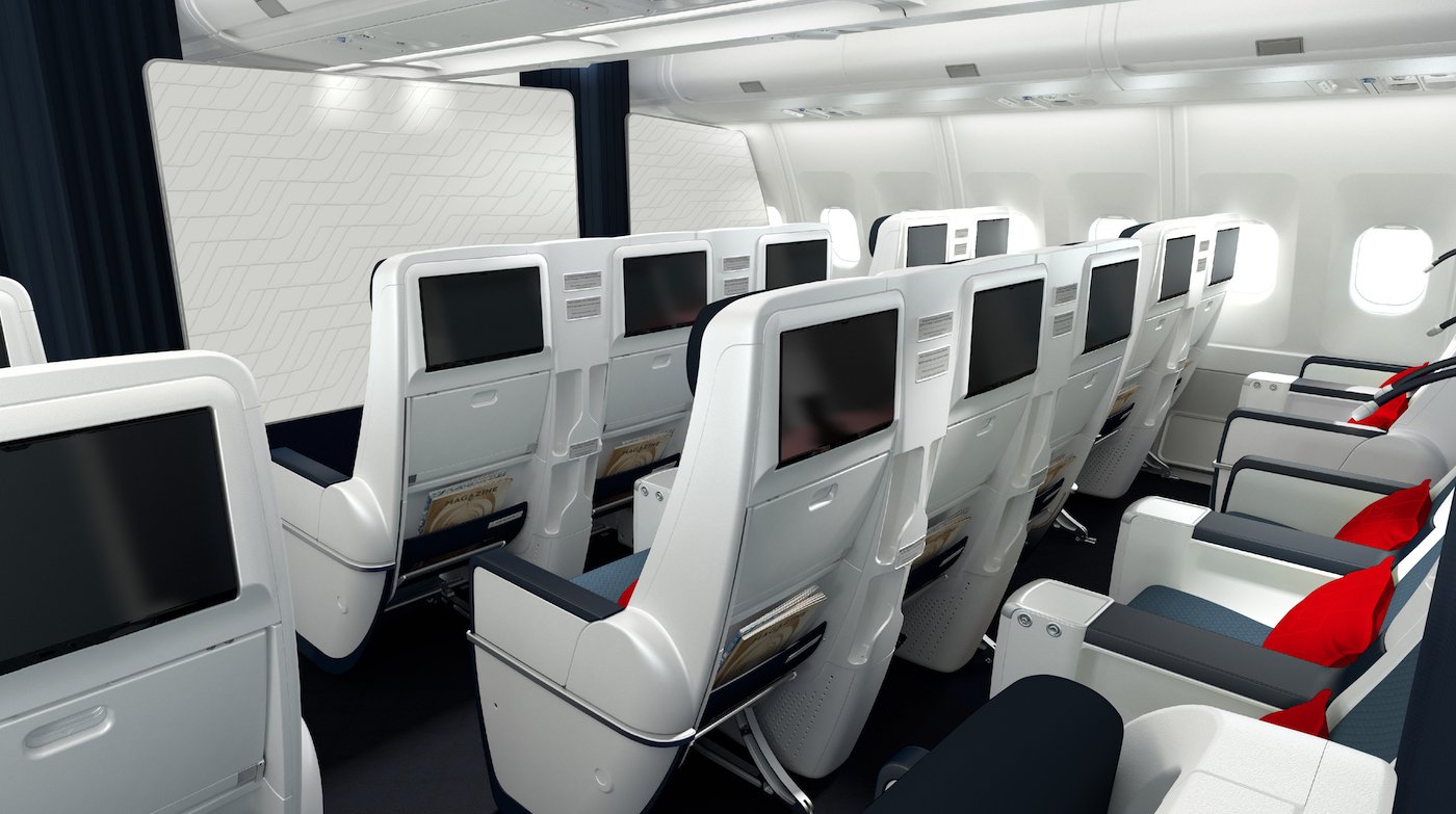 Air France präsentiert die neue Business Klasse im Airbus A330 9