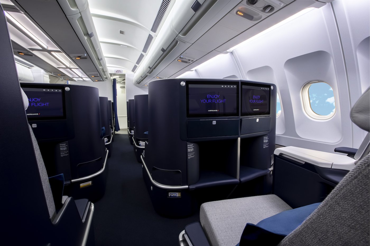 Air France präsentiert die neue Business Klasse im Airbus A330 2