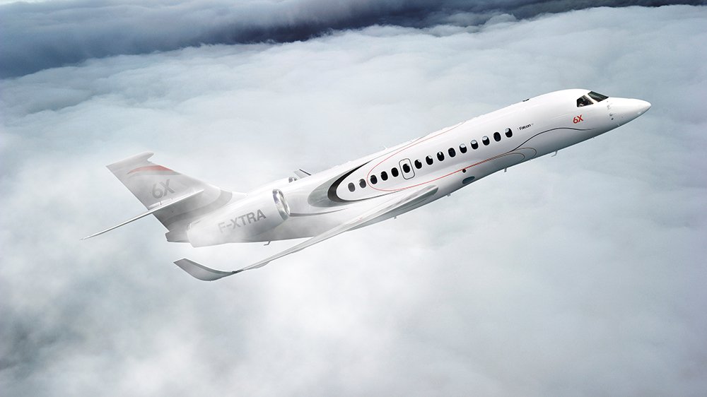 Der Dassault Aviation Falcon 6X: Dieser neue Business Jet kann nonstop von LA nach Genf fliegen 9