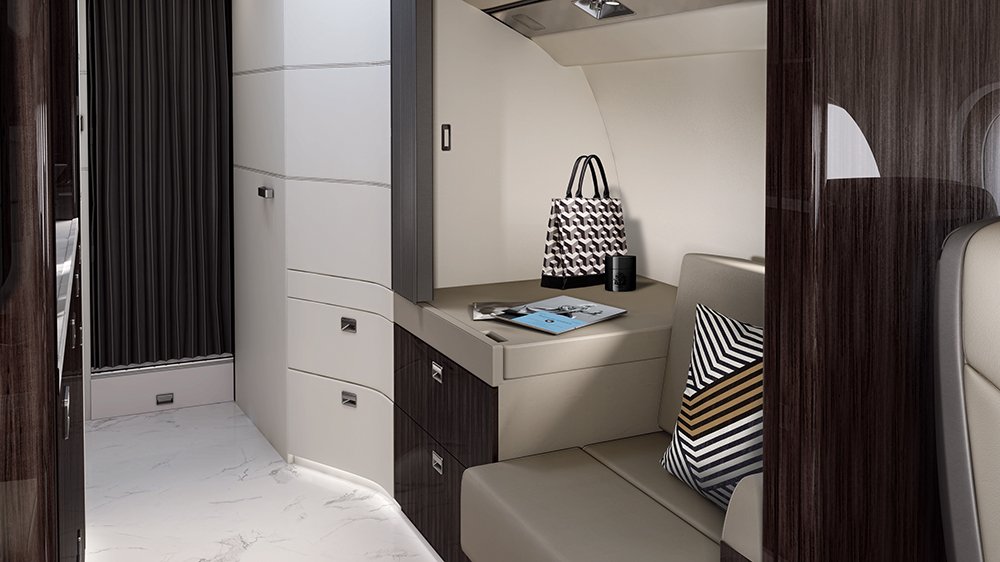 Der Dassault Aviation Falcon 6X: Dieser neue Business Jet kann nonstop von LA nach Genf fliegen 4