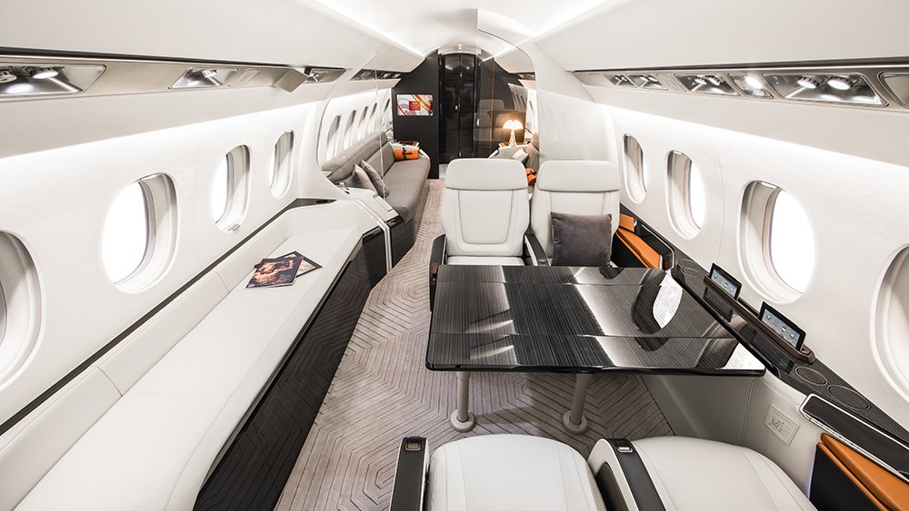 Der Dassault Aviation Falcon 6X: Dieser neue Business Jet kann nonstop von LA nach Genf fliegen 2