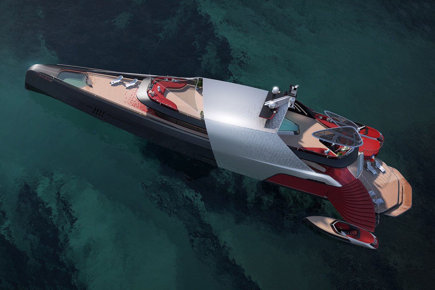 Großzügige Eleganz: Das Technicon Carat 187 Superyacht Konzept 5