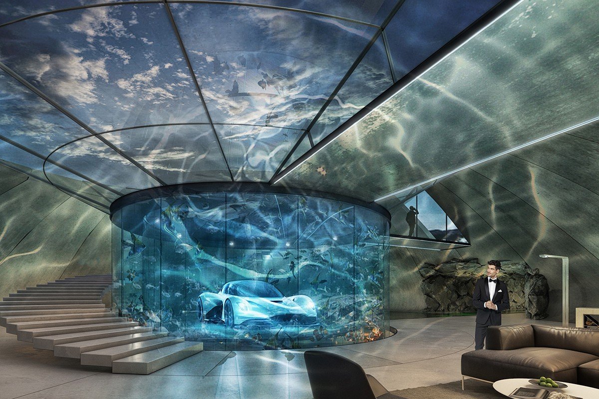Luxus-Garage ohne Preislimit: Aston Martin Automotive Galleries and Lairs 1