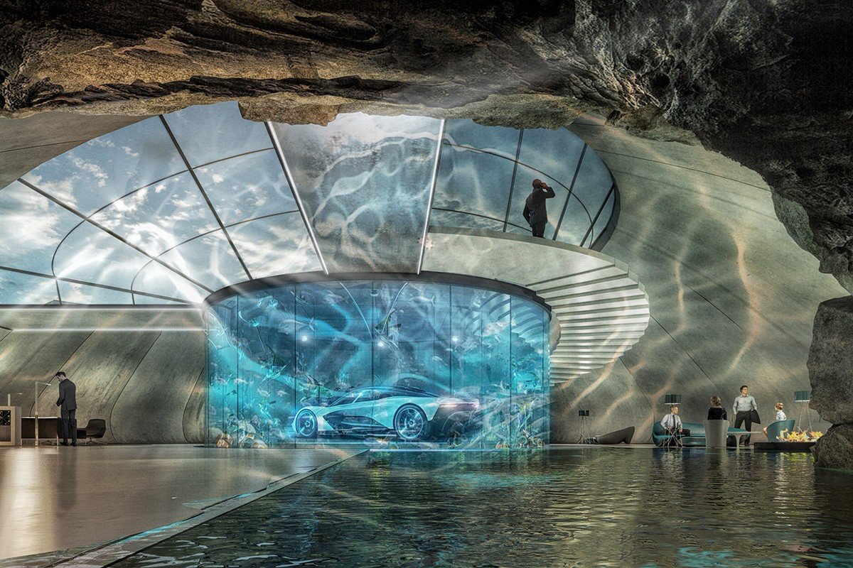 Luxus-Garage ohne Preislimit: Aston Martin Automotive Galleries and Lairs 2