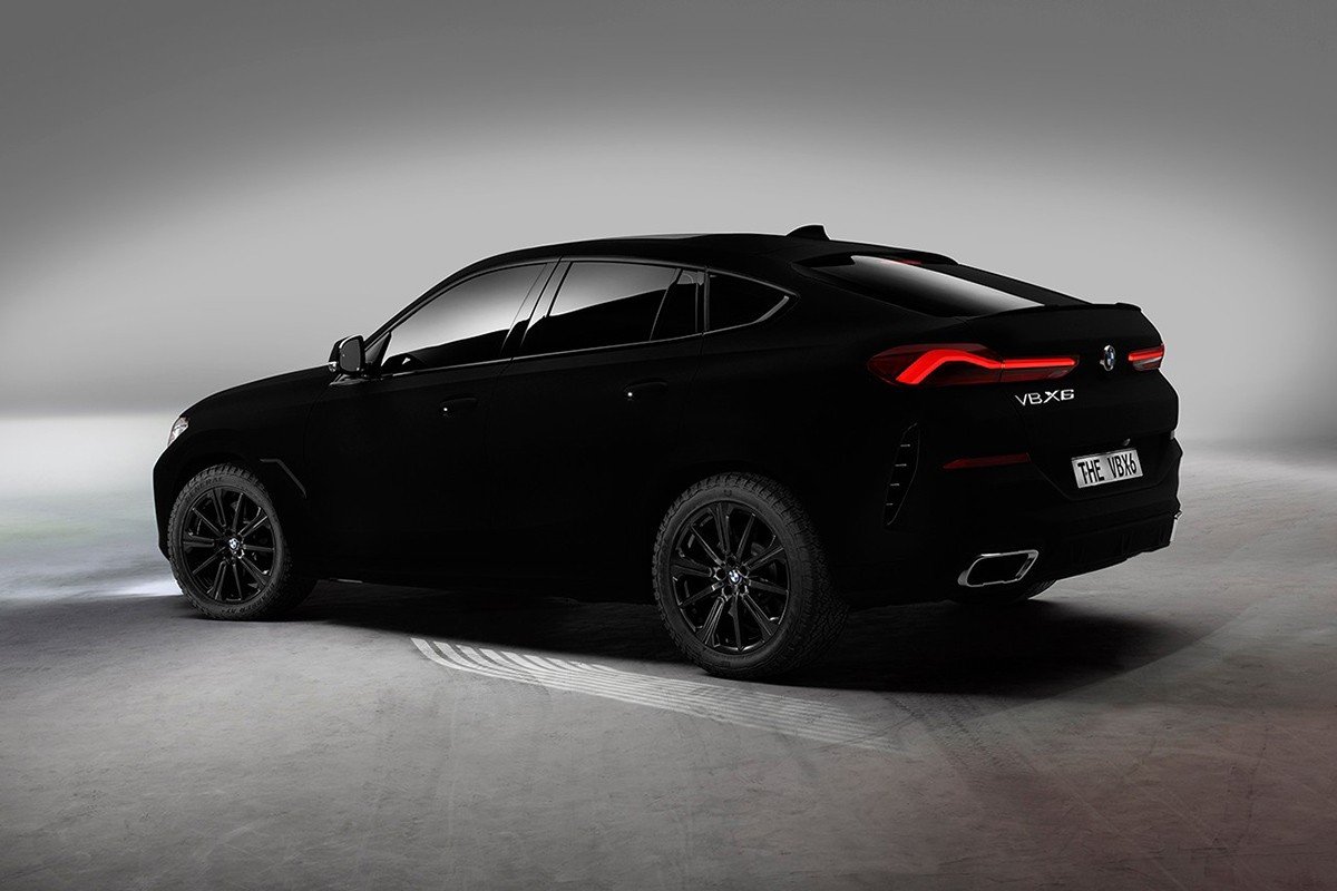 Der BMW X6 in Vantablack: Das dunkelste Auto der Welt 4