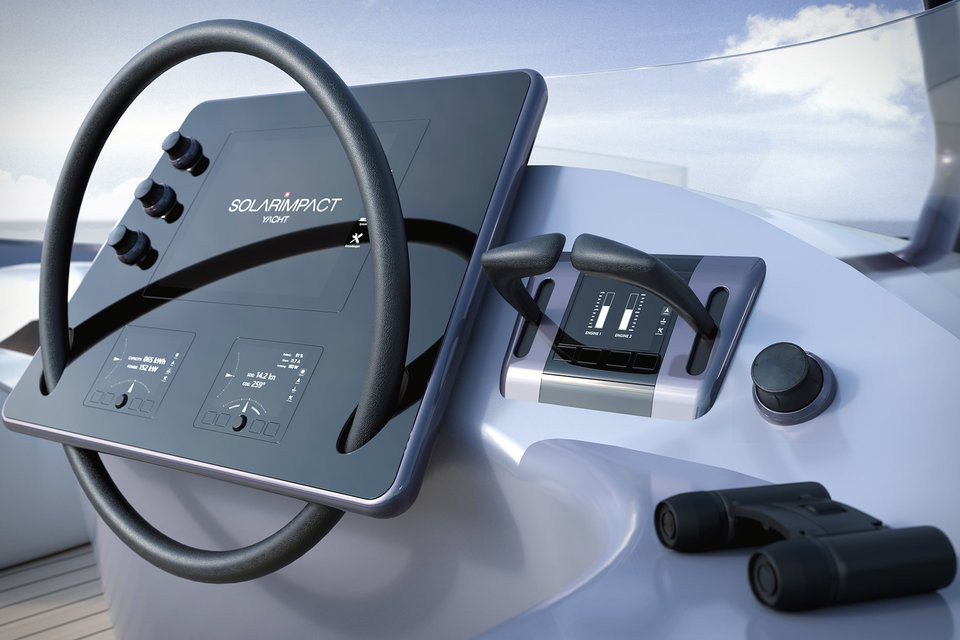 Die erste solarbetriebene Yacht der Welt von Solarimpact 2