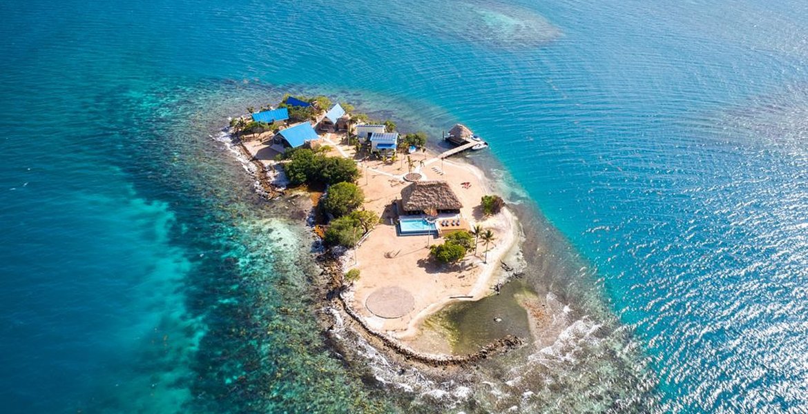 Kanu Private Island: Übernachte auf einer Privatinsel in Belize