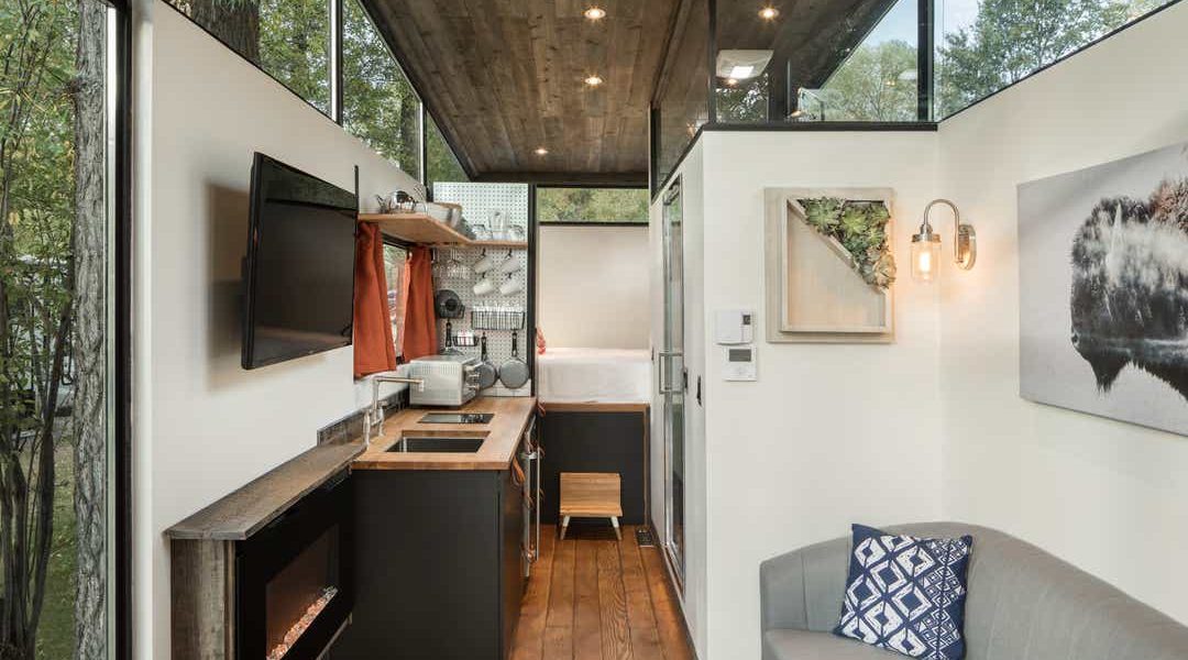 Übernachten auf kleinstem Raum: Das Tuxbury Tiny House Village