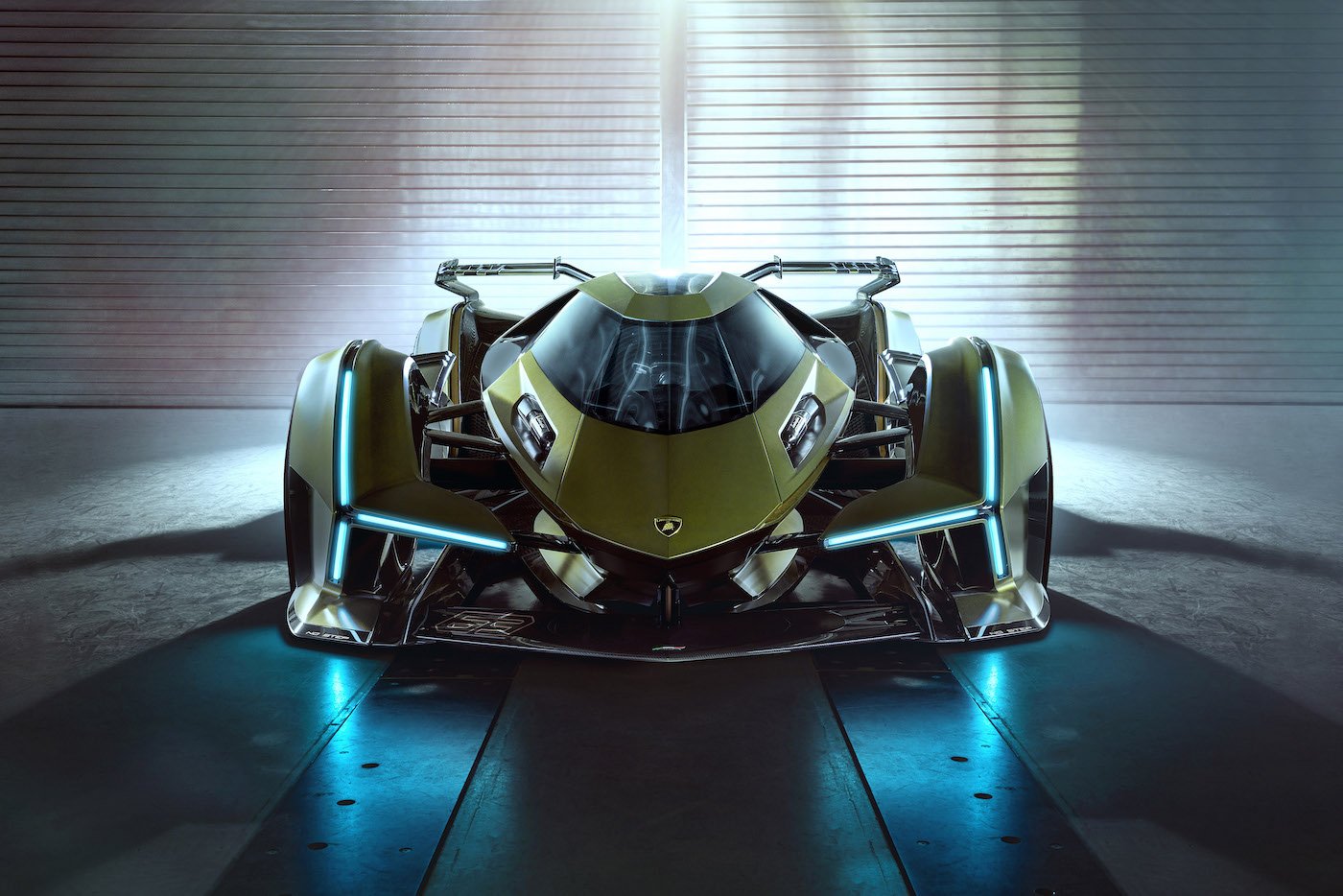 Zu schön, um wahr zu sein: Lamborghini präsentiert den V12 Vision Gran Turismo in Monte Carlo 2