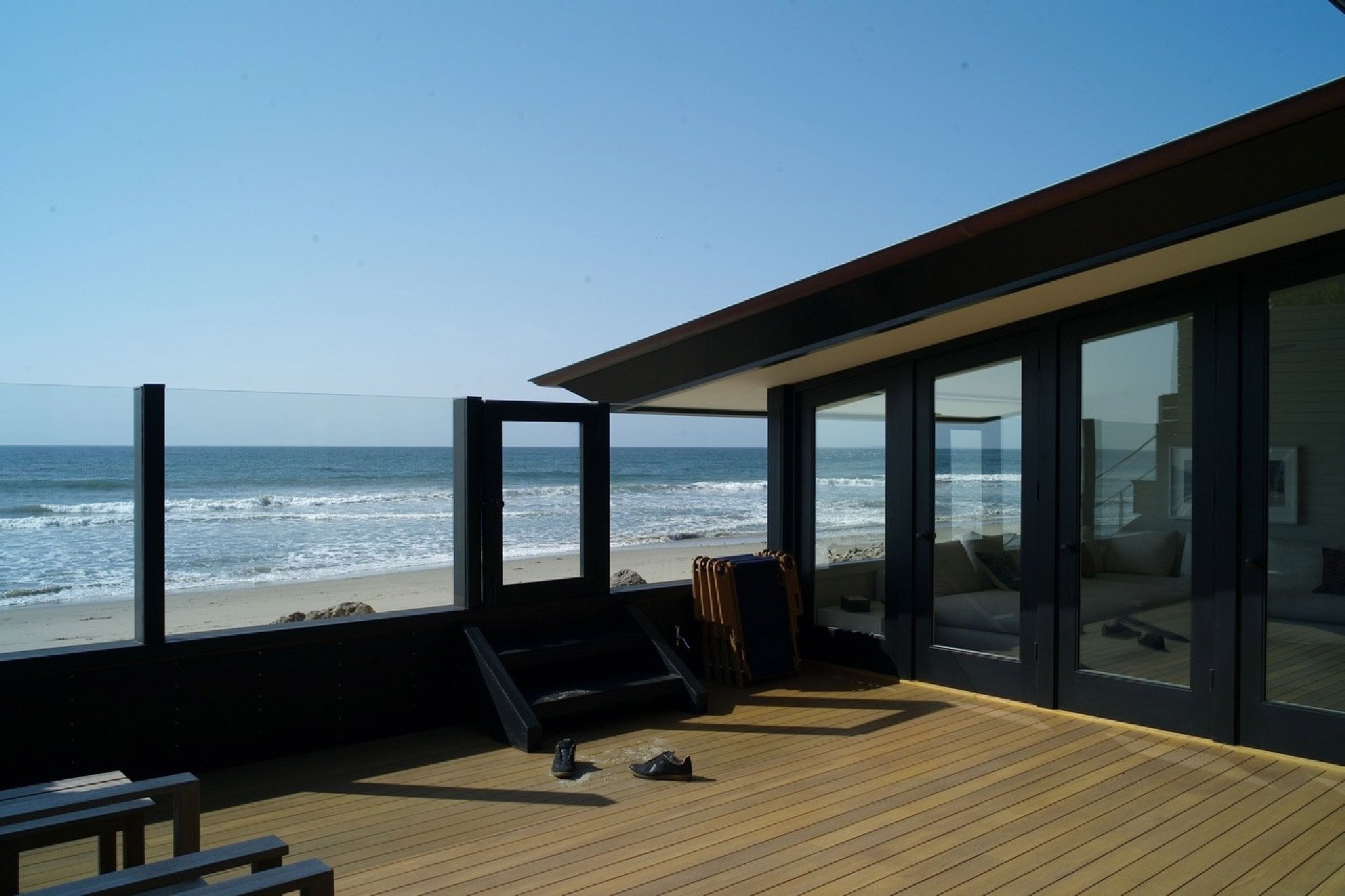 Ein Blick in Jason Stathams Strandhaus in Malibu, Kalifornien 2