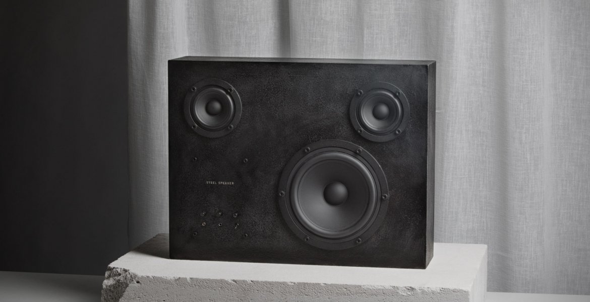 Heavy Metal Sound: Ein Lautsprecher aus massivem Stahl
