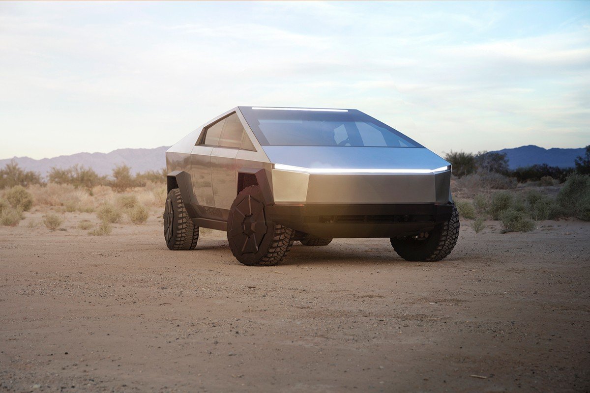 Elon Musk stellt eigenartigen Elektro-Pick-Up „Cybertruck“ vor 2