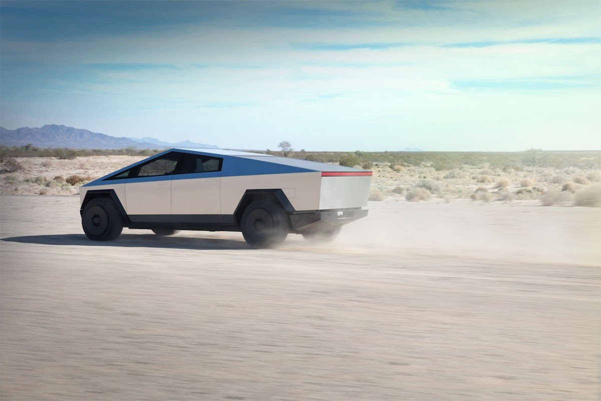 Elon Musk stellt eigenartigen Elektro-Pick-Up „Cybertruck“ vor 6