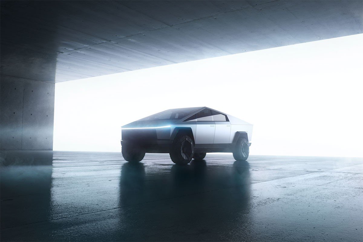 Elon Musk stellt eigenartigen Elektro-Pick-Up „Cybertruck“ vor 4
