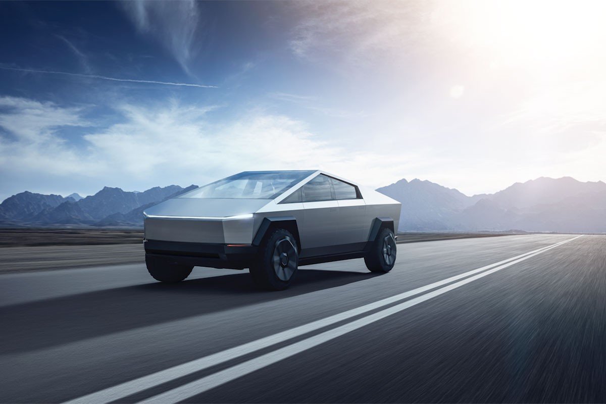 Elon Musk stellt eigenartigen Elektro-Pick-Up „Cybertruck“ vor 1
