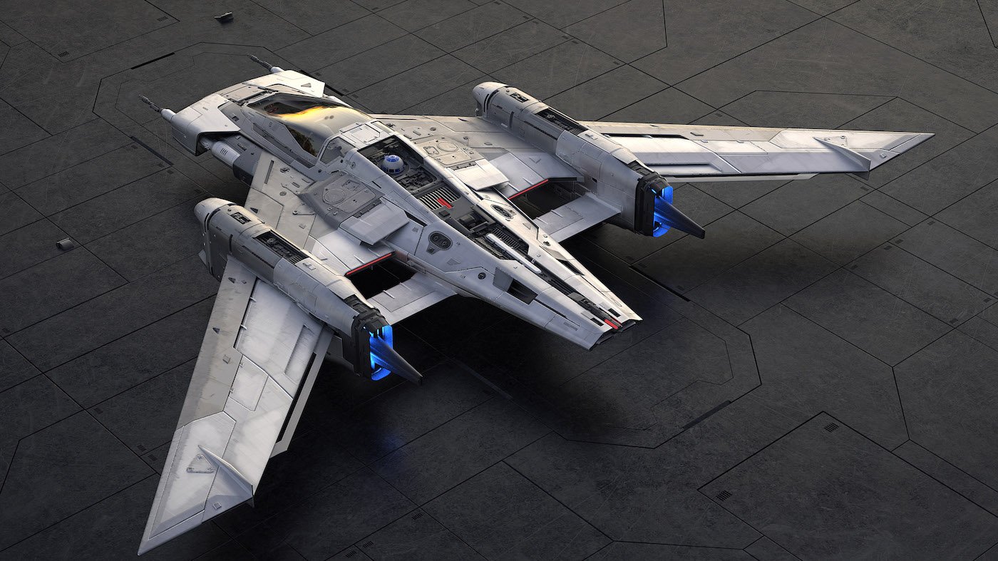 Porsche und Lucasfilm präsentieren gemeinsames Raumschiff-Design 2
