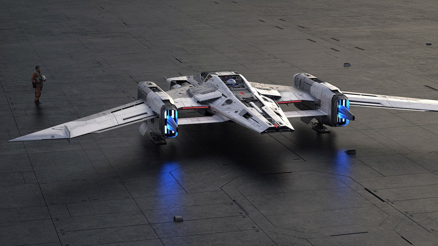 Porsche und Lucasfilm präsentieren gemeinsames Raumschiff-Design 6