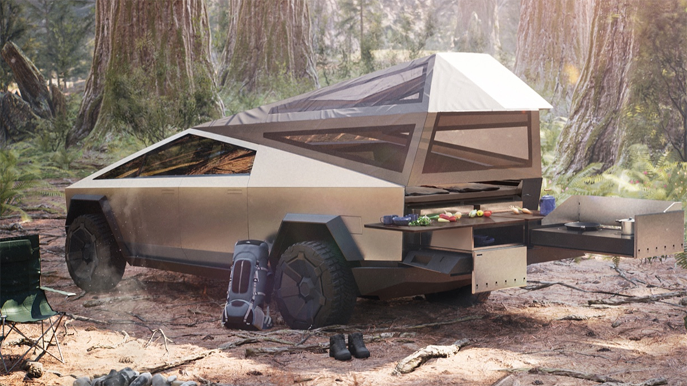 Tesla Cybertruck will die Camper- und Trailerbranche wachrütteln