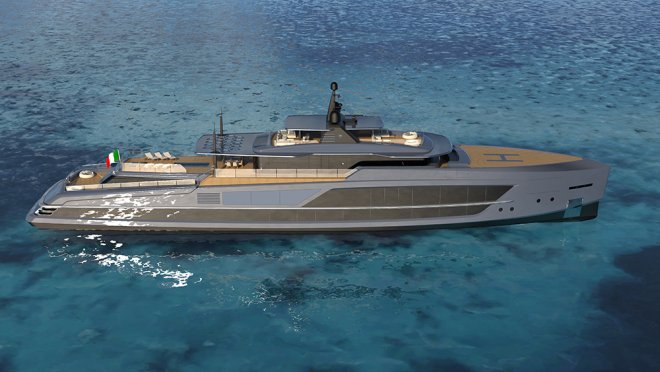 Diese Megayacht verfügt über einen Pool mit Glasboden und Blick auf ein Aquarium 4