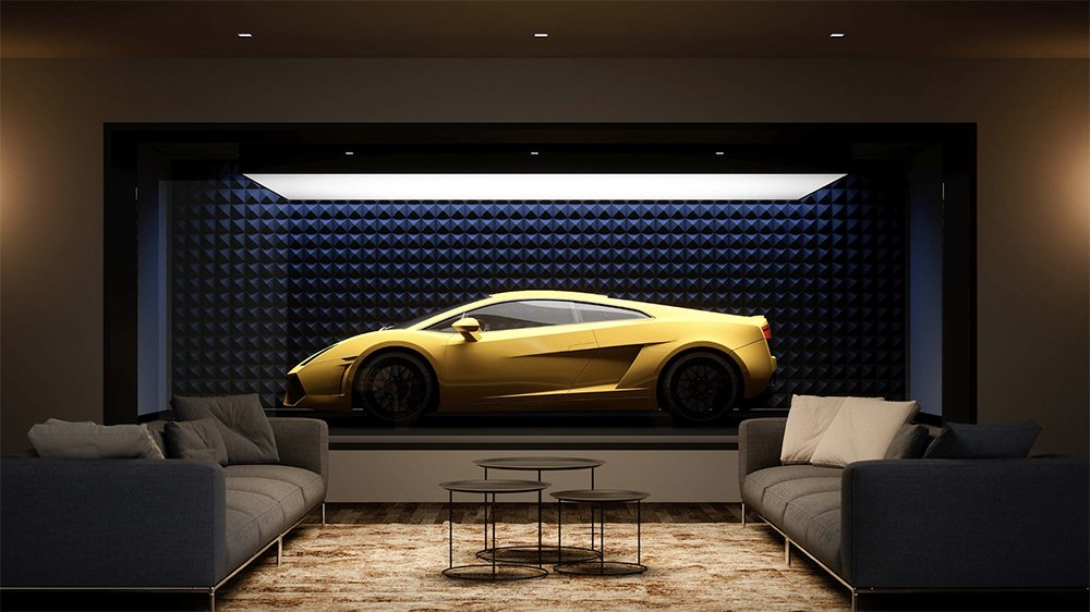 Design-Duo verwandelt Dein Zuhause in eine private Galerie für Deine Autosammlung 7