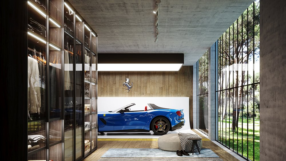 Design-Duo verwandelt Dein Zuhause in eine private Galerie für Deine Autosammlung 3