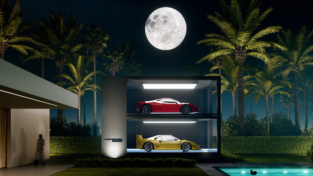 Design-Duo verwandelt Dein Zuhause in eine private Galerie für Deine Autosammlung 2
