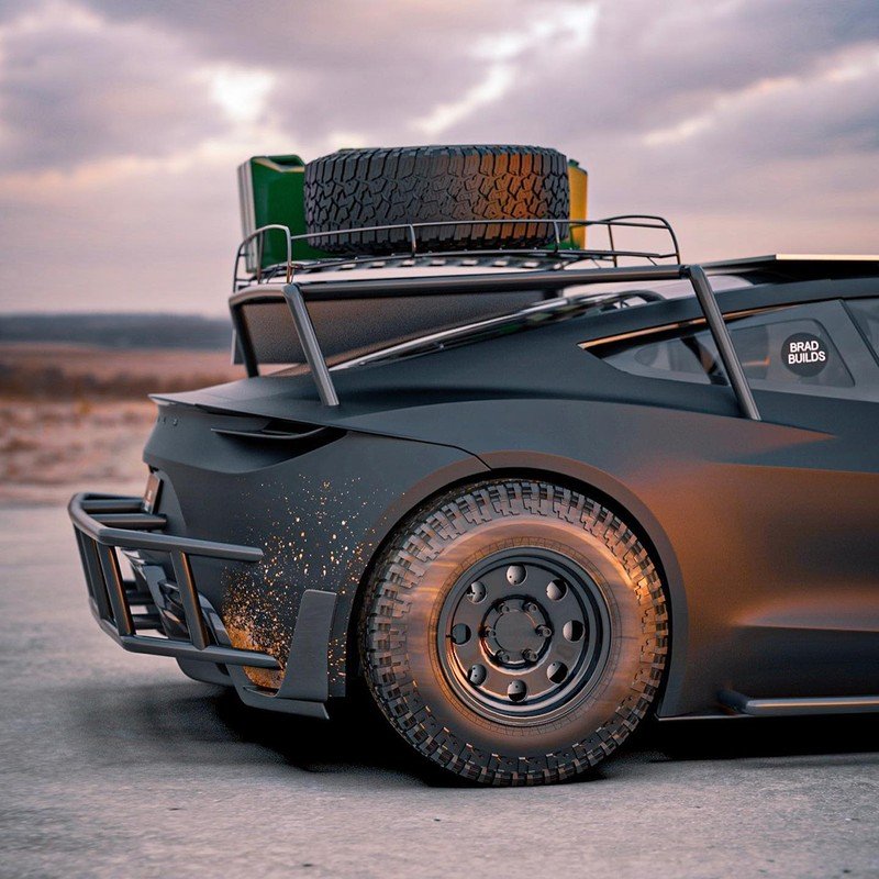 Dieses Tesla Roadster-Konzept ist bereit für die Apokalypse 3