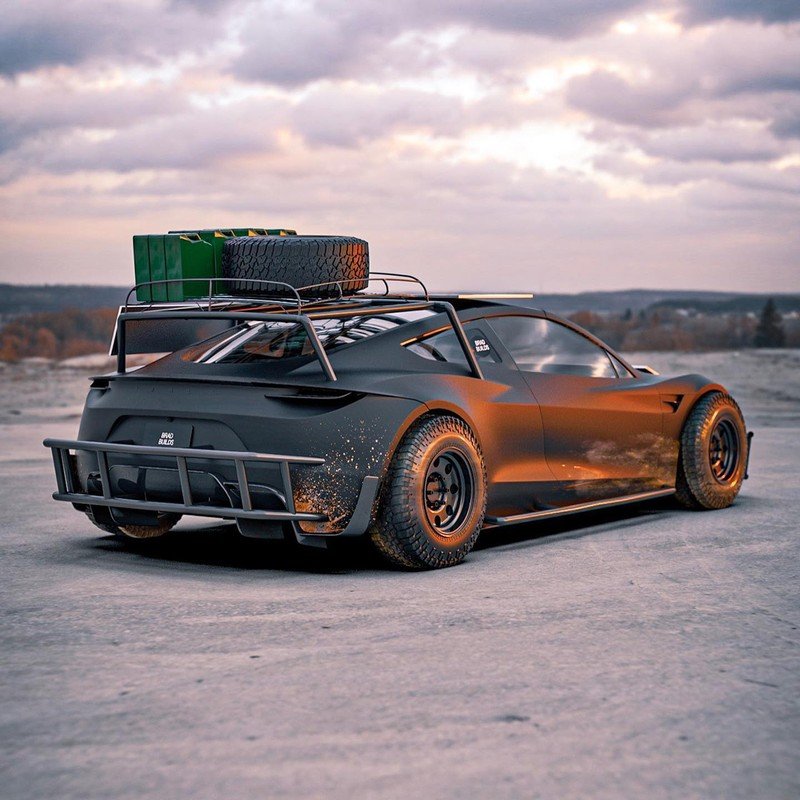 Dieses Tesla Roadster-Konzept ist bereit für die Apokalypse 2