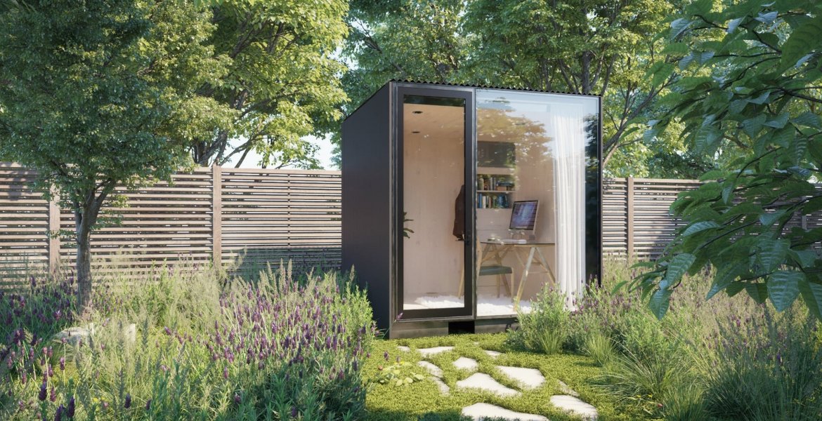 Home Office mal Anders: Das Dwellito Mini Office für den Garten