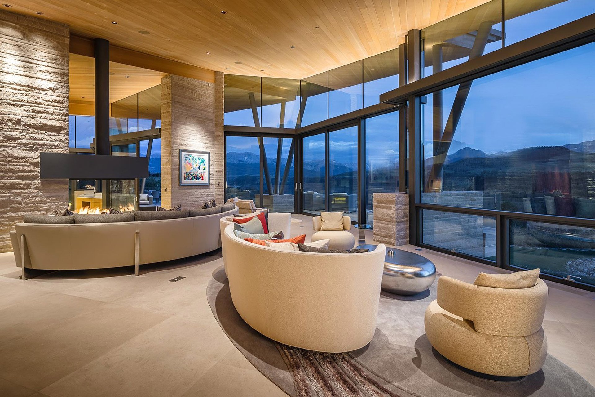 Das Sunset Ridge House in Colorado mit Blick auf die Rocky Mountains 4