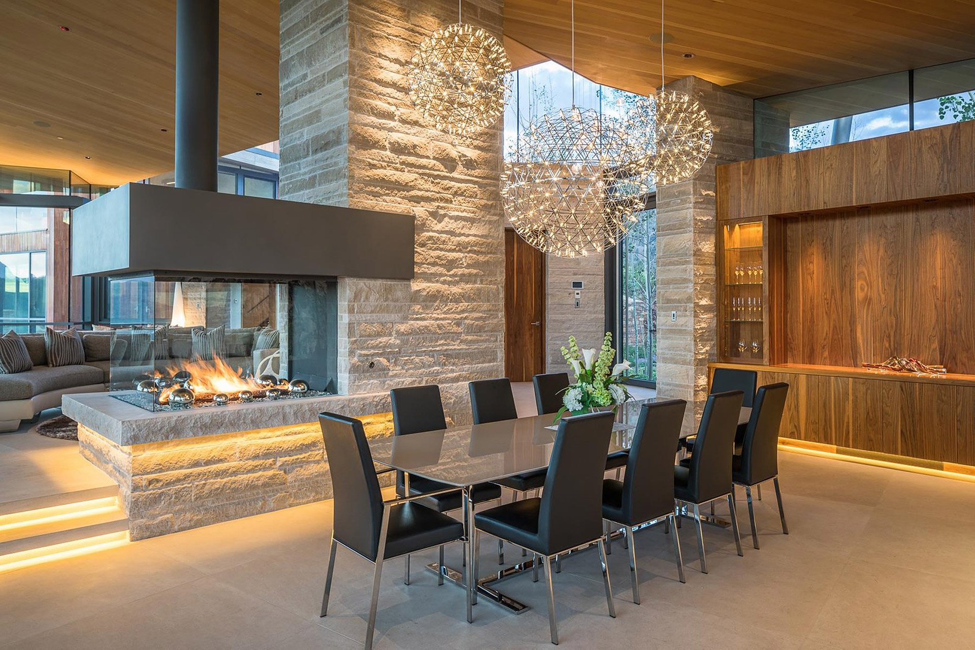 Das Sunset Ridge House in Colorado mit Blick auf die Rocky Mountains 5