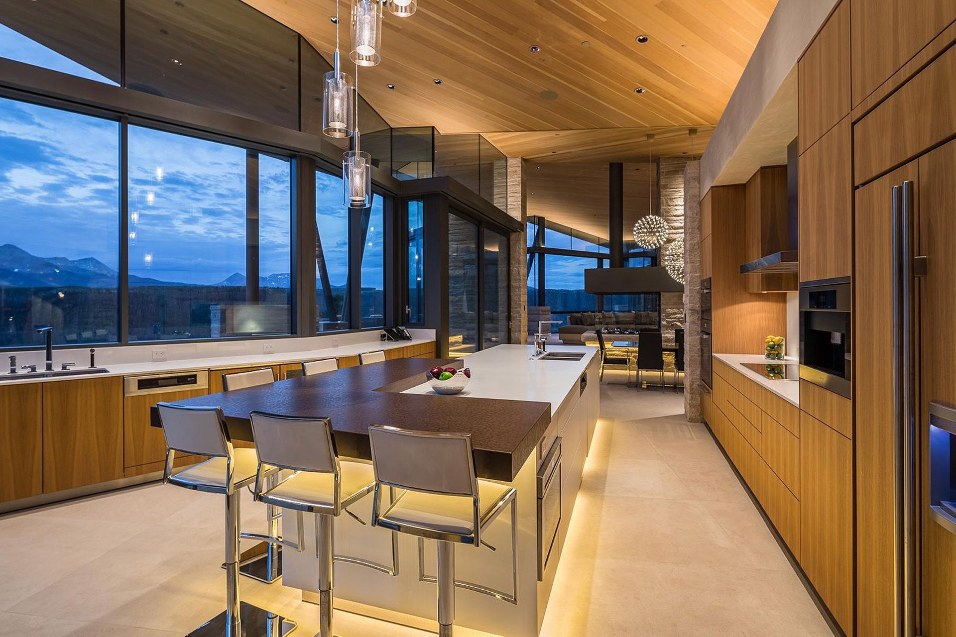 Das Sunset Ridge House in Colorado mit Blick auf die Rocky Mountains 6